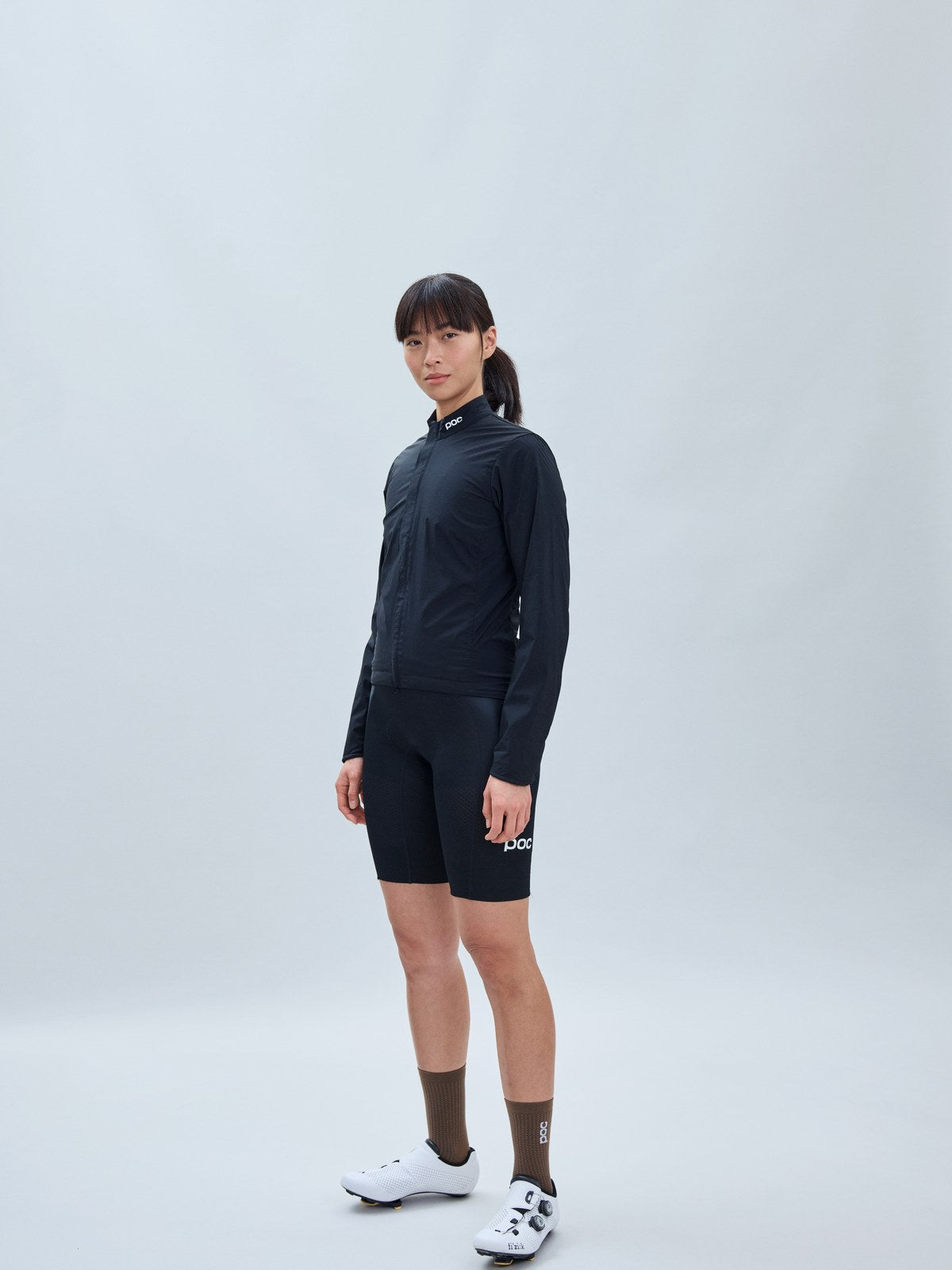 Kurtka rowerowa damska POC W's Thermal Splash Jacket czarny