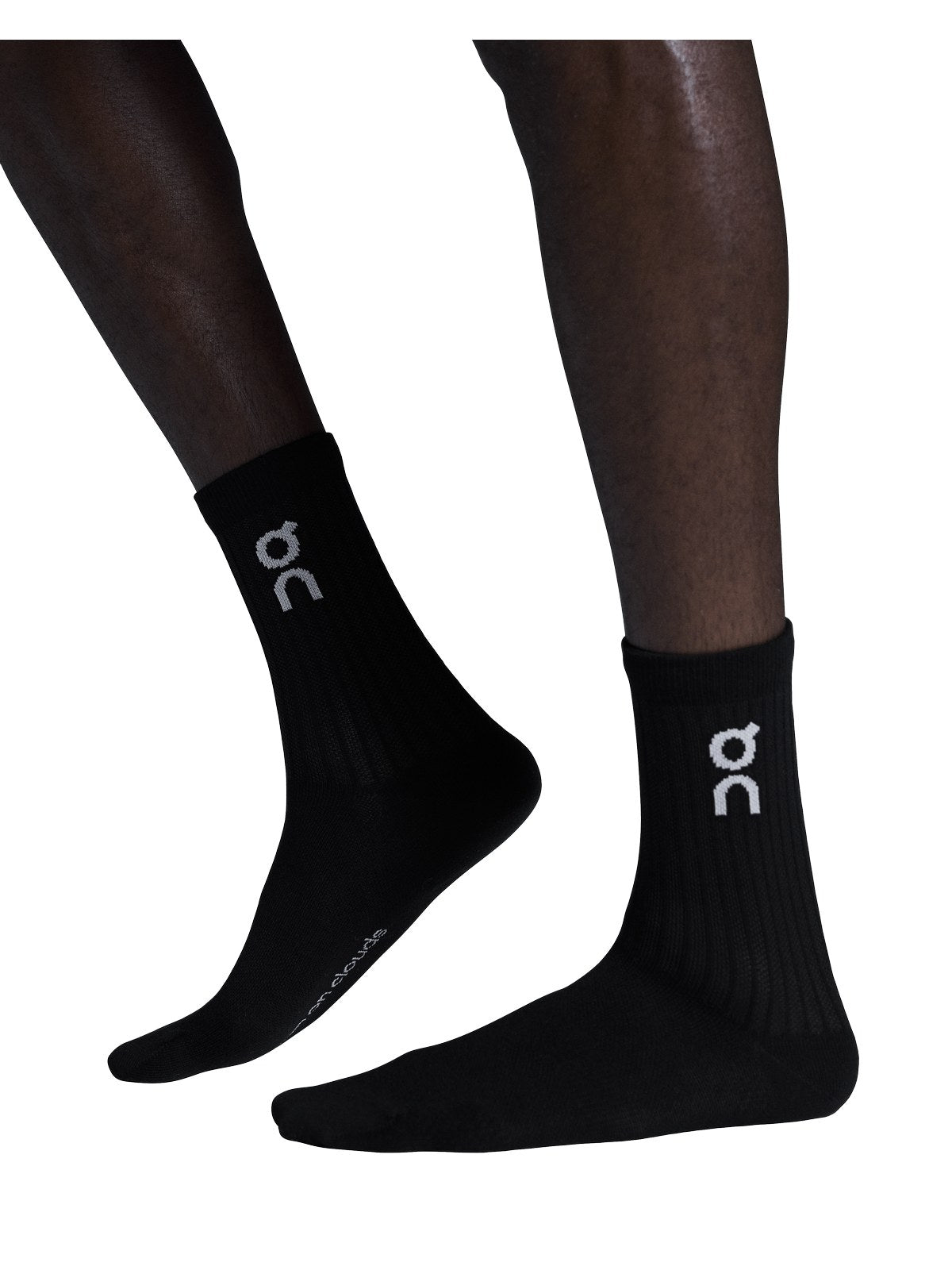 Skarpety treningowe On Logo Sock High 3Pack czarny