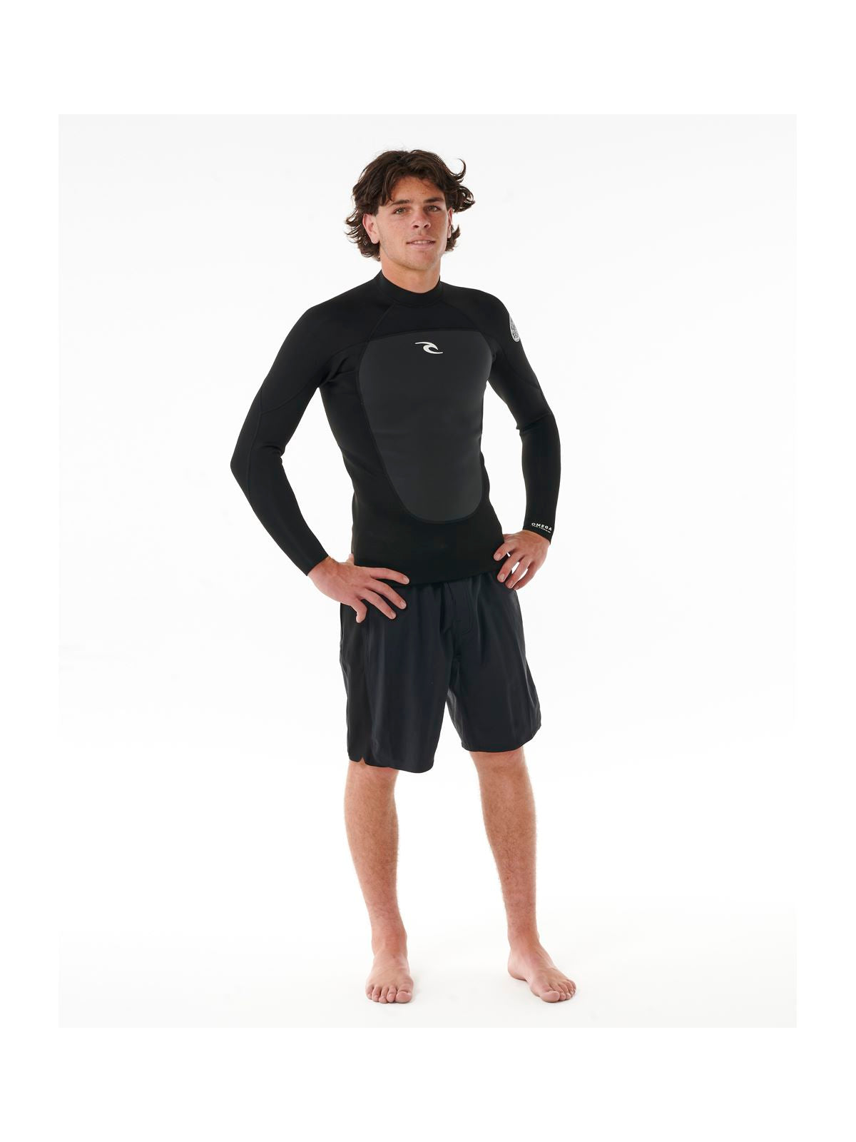 Kurtka RIP CURL Omega L/Sl Jkt czarny - Adventure Sports