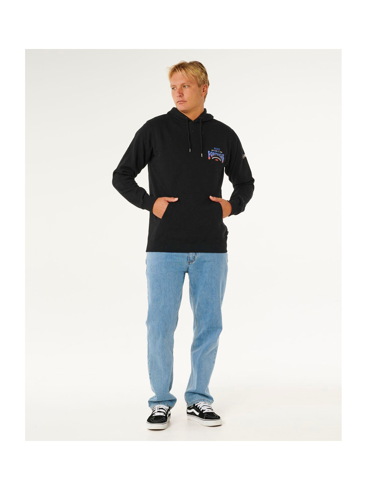 Bluza męska RIP CURL Meo Peniche Pro 26 Hood czarna