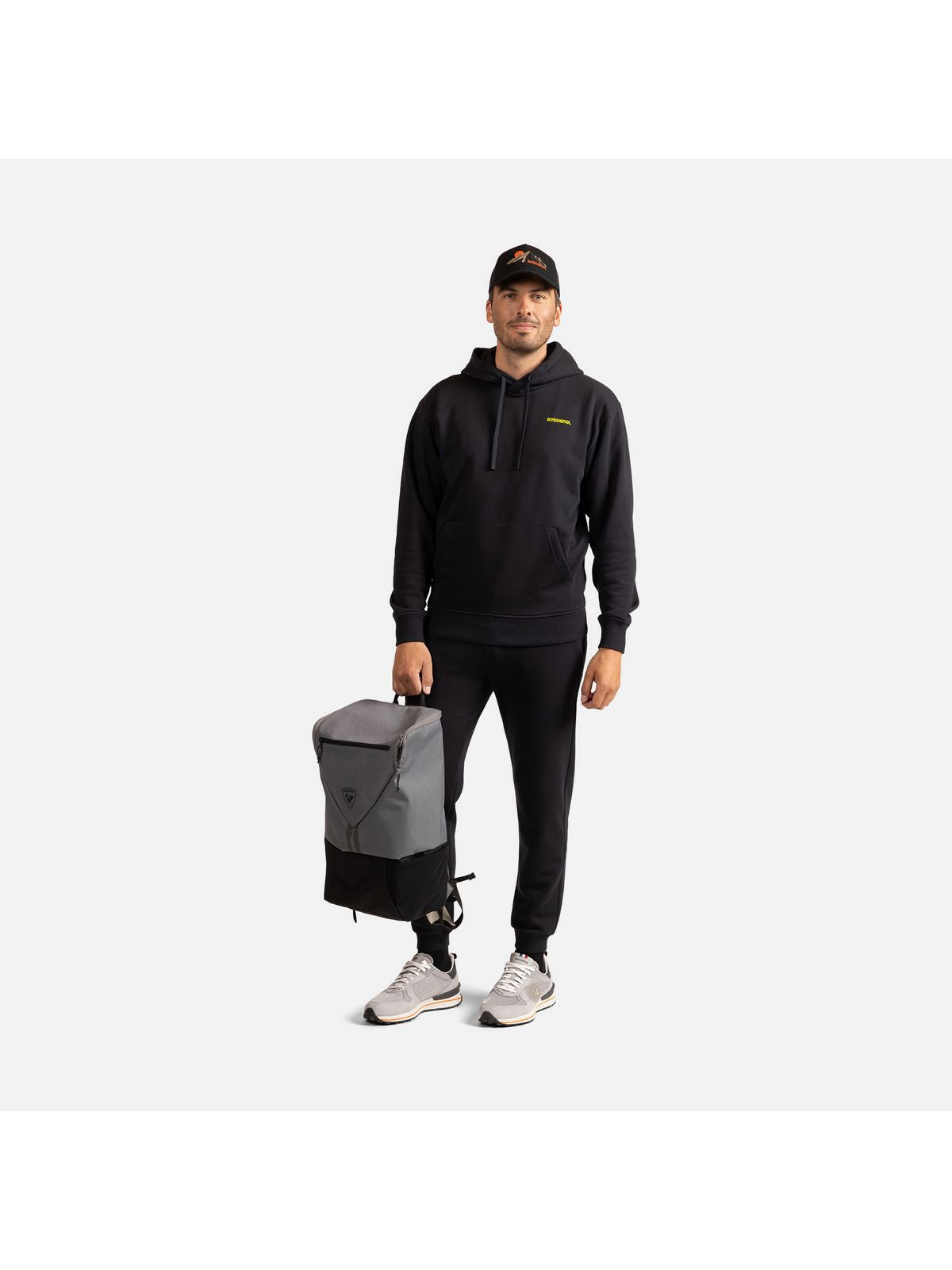 Bluza męska ROSSIGNOL Waterfall H czarna - Adventure Sports