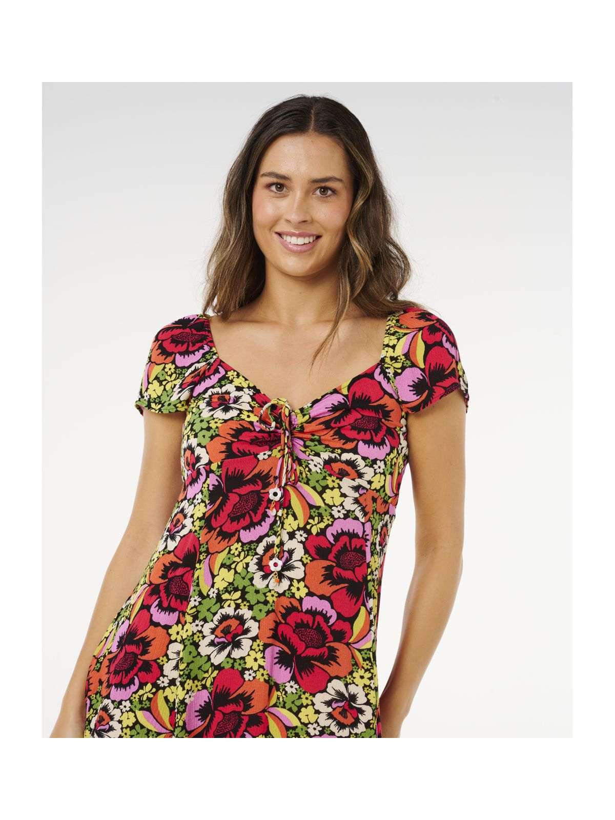 Sukienka RIP CURL Blooming Mini Dress multikolor