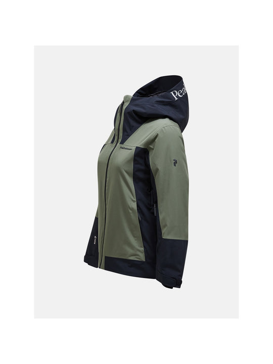 Damska kurtka na narty Peak Performance W Rider Tech Insulated Ja zielony - Kurtka narciarska - Adventure Sports
