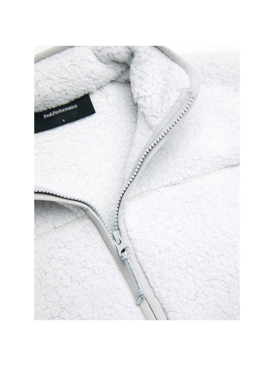 Bluza damska PEAK PERFORMANCE Wildrush Pile Jacket biała
