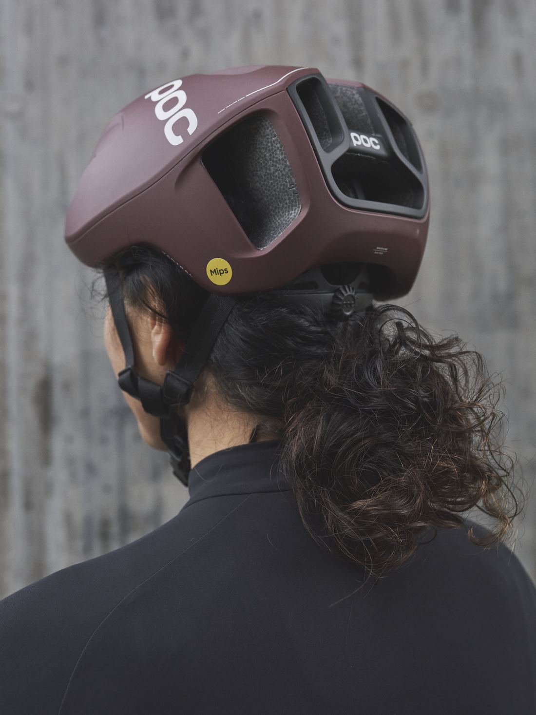 Kask rowerowy POC VENTRAL MIPS - bordowy - Adventure Sports