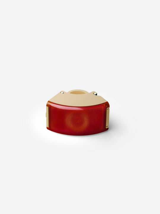 Lampka rowerowa BOOKMAN Curve Rear Light 37lm beżowy
