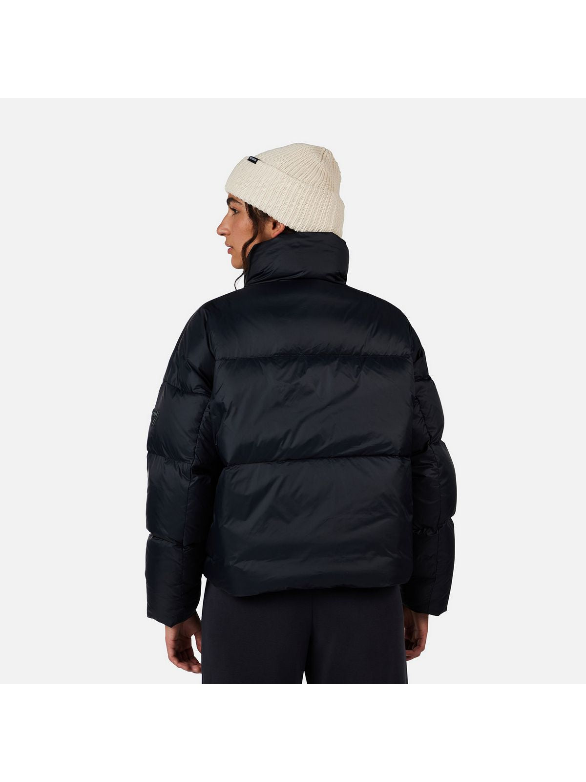 Kurtka damska ROSSIGNOL W ARETU CROPPED DOWN JKT czarna