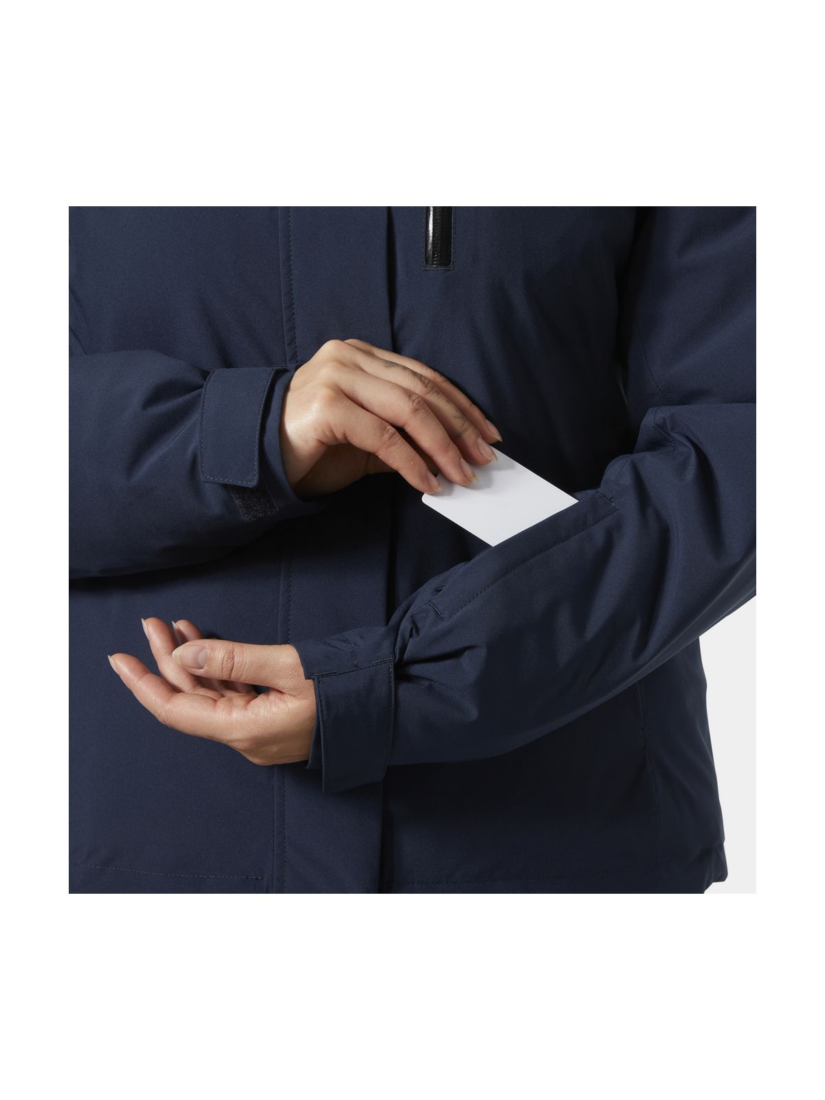 Kurtka narciarska damska HELLY HANSEN W CREWSER INSULATED JACKET granatowa