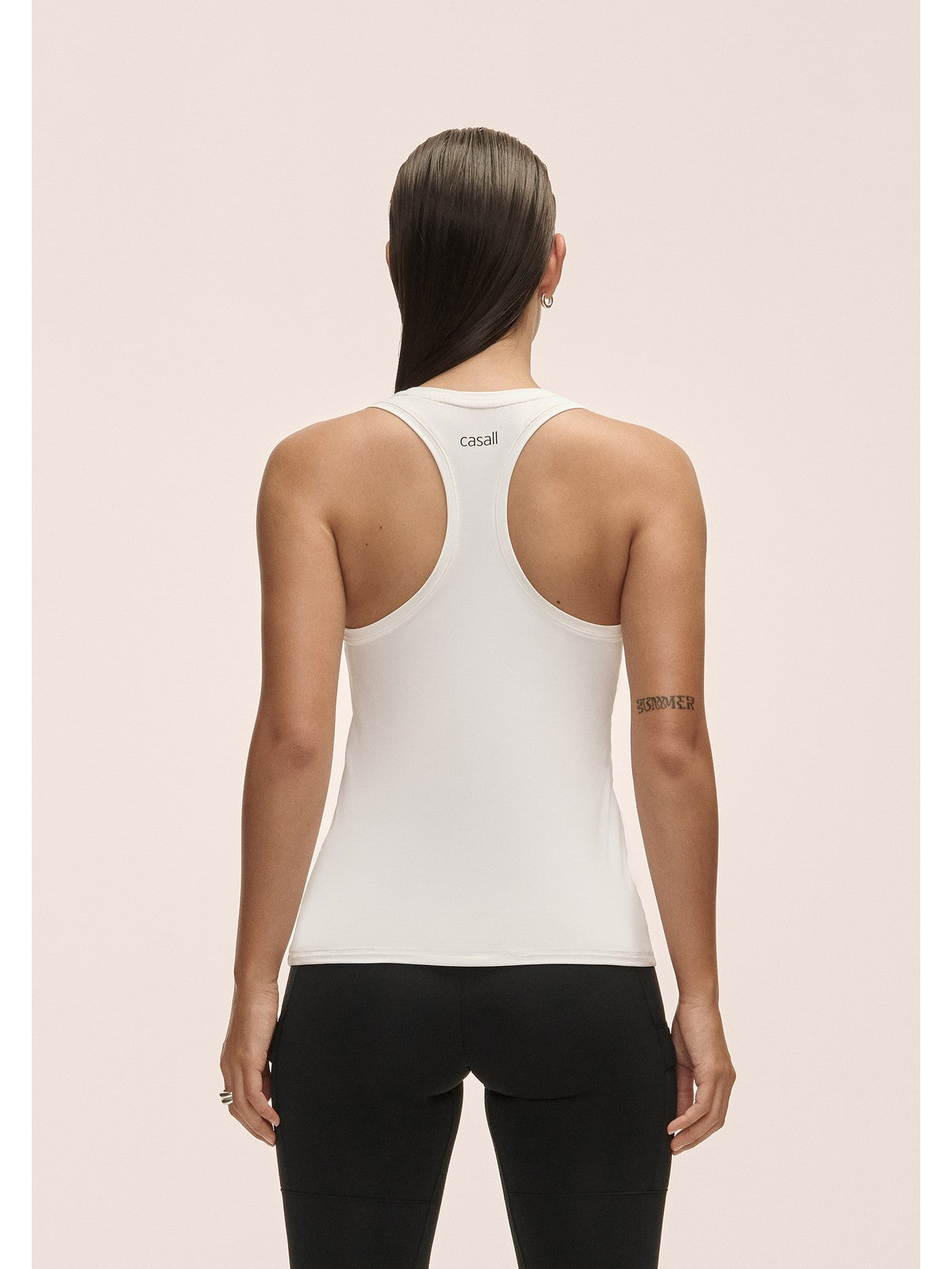 Koszulka damska CASALL Essential Racerback Tank kolor biały