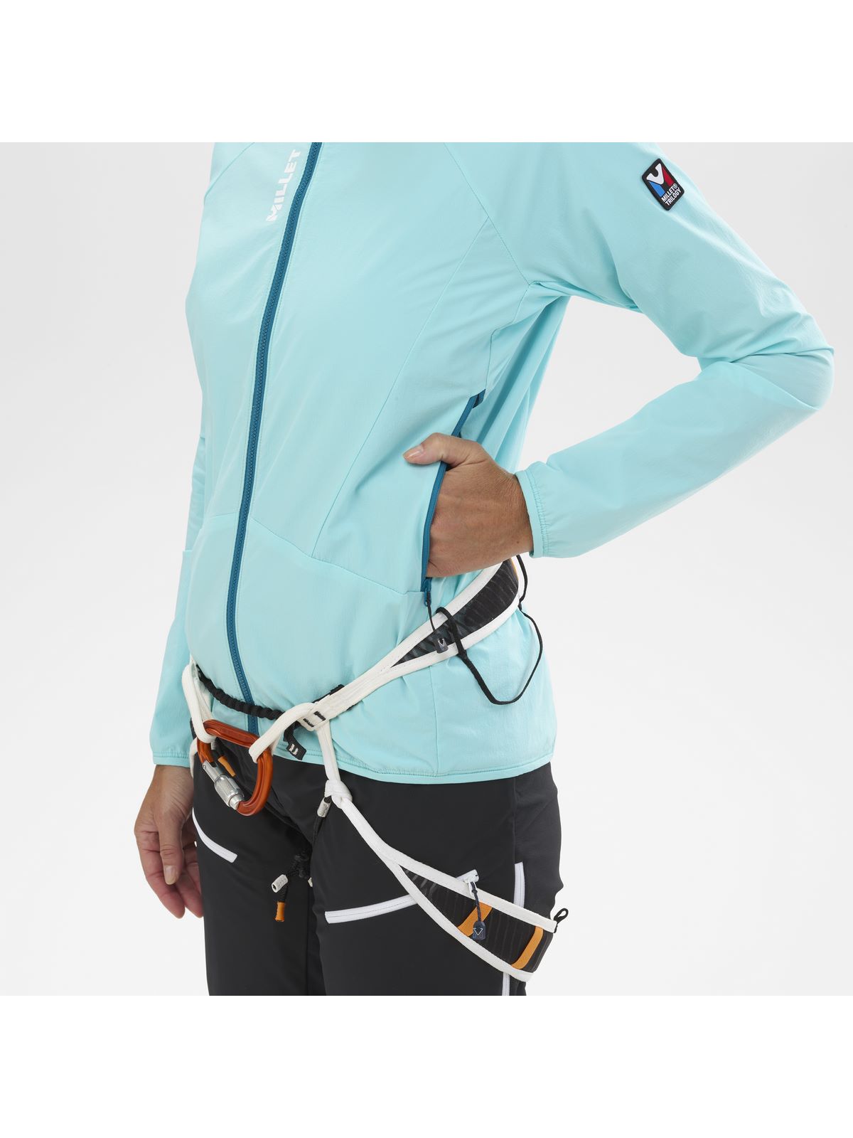 Kurtka MILLET W Trilogy Icon Hoodie niebieski - Adventure Sports