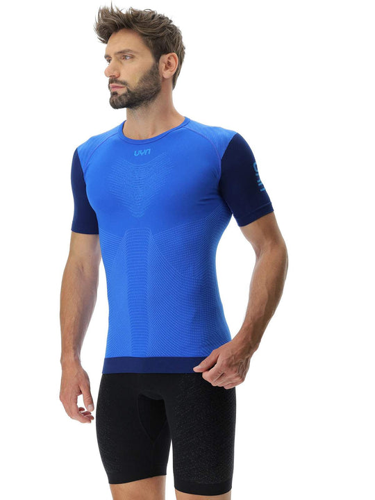 Koszulka biegowe męska Running Shirt - strong Blue/Peacot
