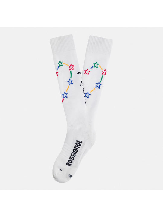 Skarpety narciarskie damskie Rossignol L3 W Switti Socks biały - Adventure Sports
