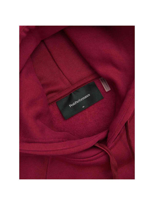 Bluza PEAK PERFORMANCE Original Hood Men bordowy
