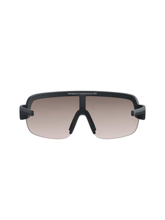 Okulary rowerowe POC Aim czarny - Clarity Trail/Partly Sunny Light Silver cat 2 - TU - Adventure Sports
