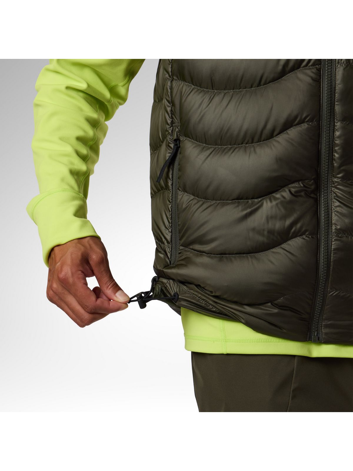 Kamizelka męska ROSSIGNOL M Verok Down Vest zielona