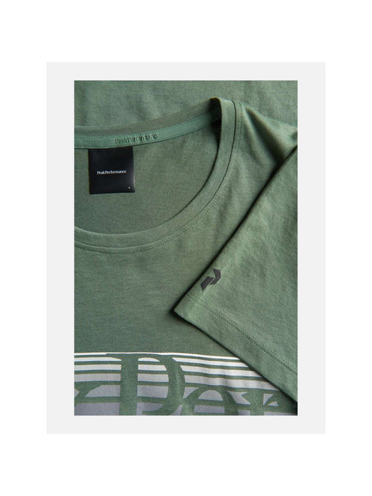 T-Shirt PEAK PERFORMANCE W Explore Tee alpine tundra - Koszulka - Adventure Sports
