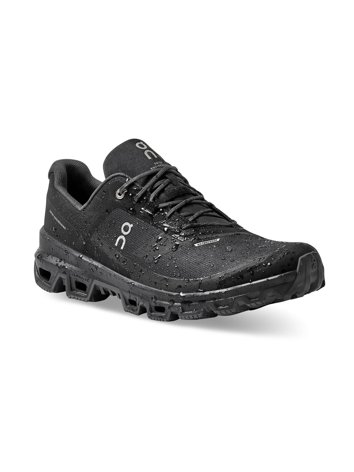 Buty trailowe męskie ON RUNNING CLOUDVENTURE Waterproof - czarny