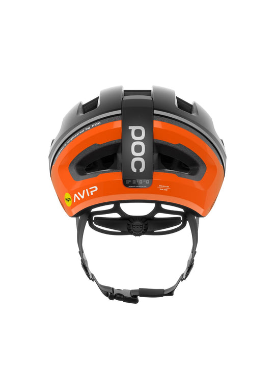 Kask rowerowy POC Omne Beacon MIPS czarno pomarańczowy - Adventure Sports
