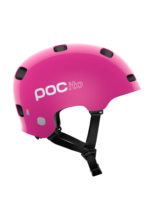 Kask rowerowy juniorski POCITO CRANE MIPS - różowy - Adventure Sports
