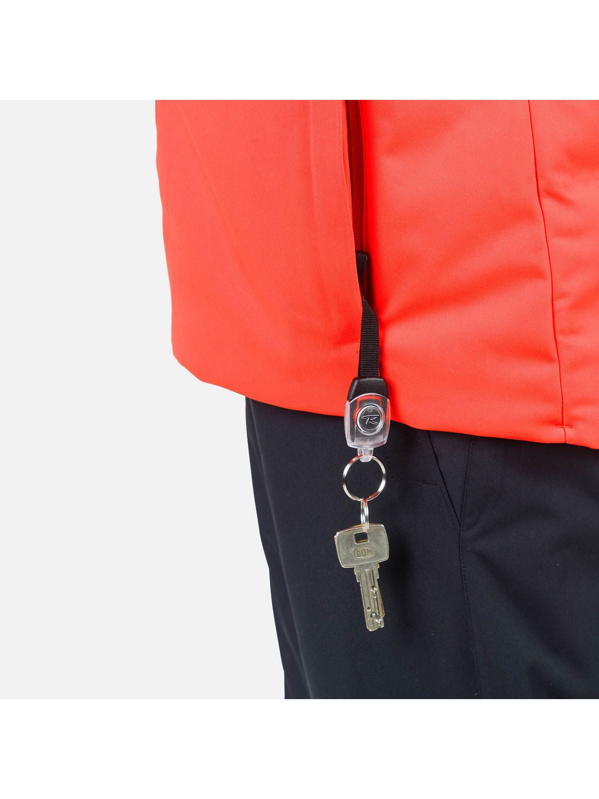 Kurtka narciarska męska Rossignol Hero Blackside Puffy Jkt czerwony