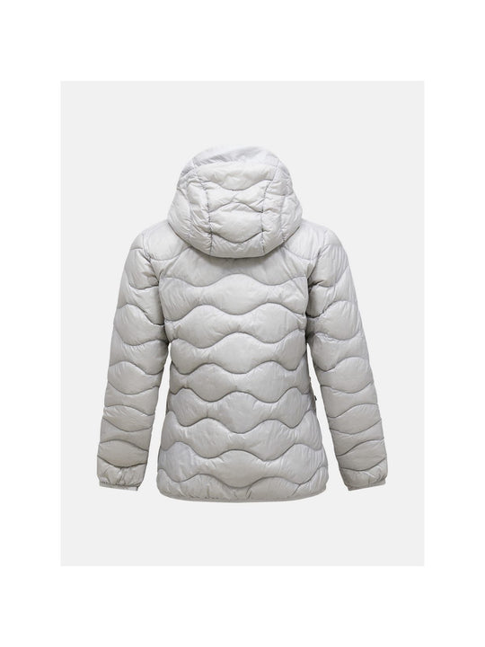 Kurtka puchowa damska PEAK PERFORMANCE Helium Down Hood Jacket biała
