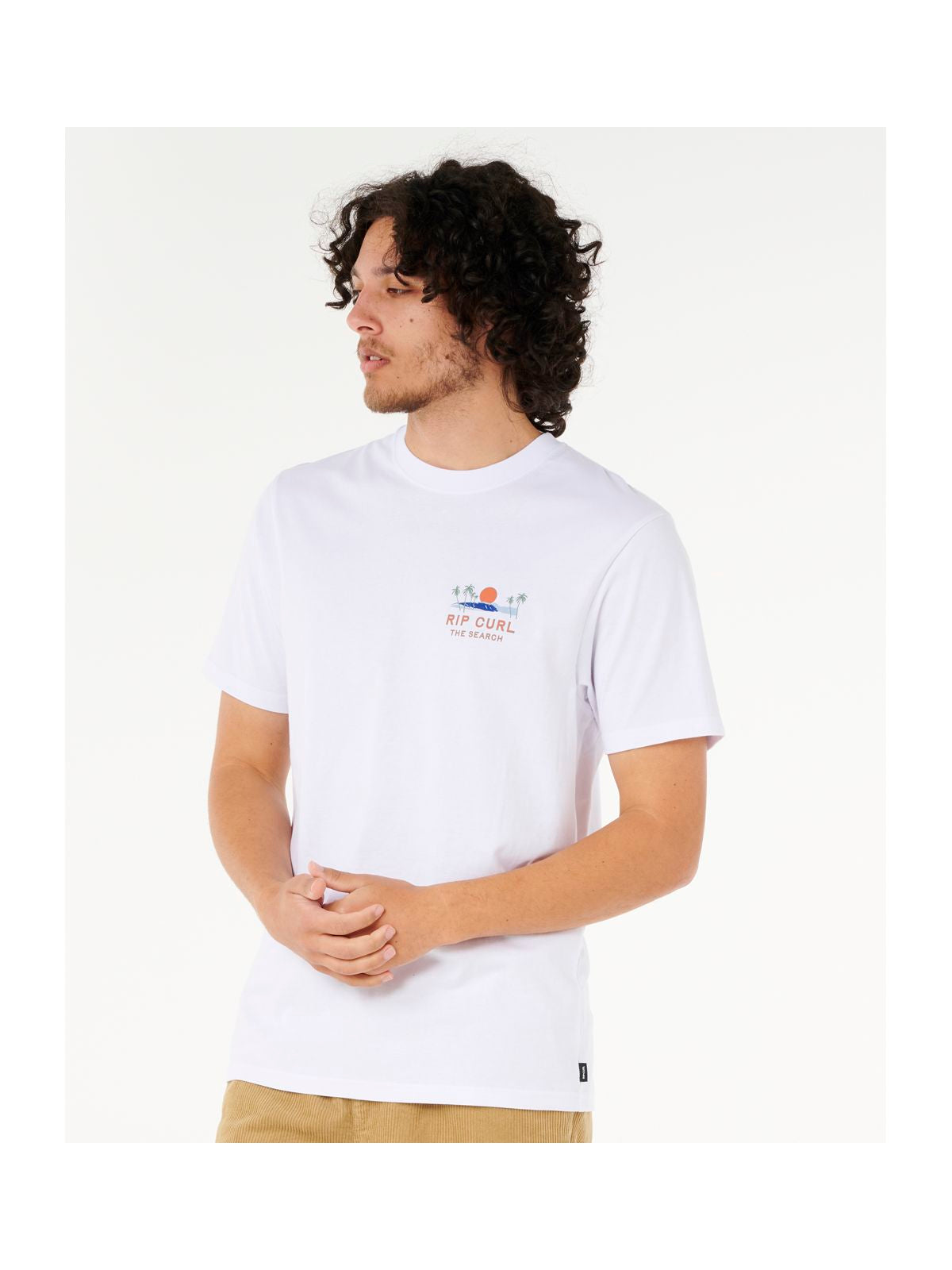 Koszulka RIP CURL Aots - Cody Welsh Tee biały - Adventure Sports