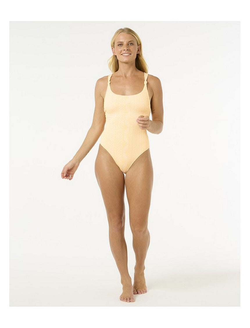 Kostium jednoczęściowy RIP CURL La Joya Good One Piece żółty