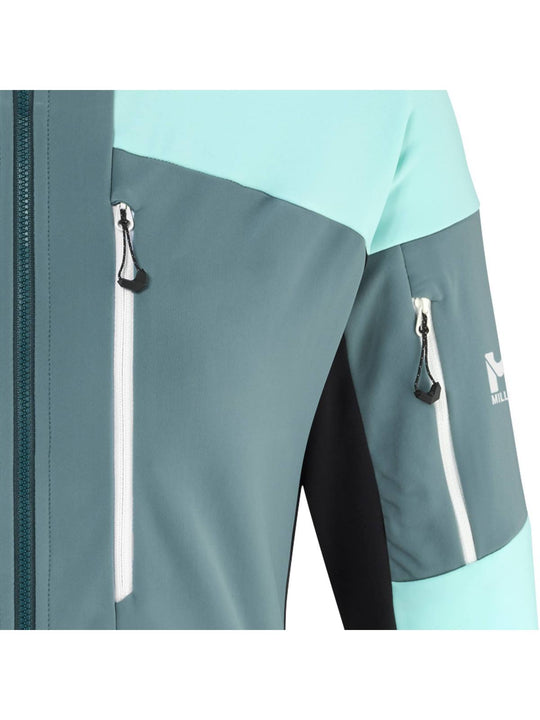 Kurtka narciarska damska MILLET W Pierra Ment Hoodie Czarny - Adventure Sports
