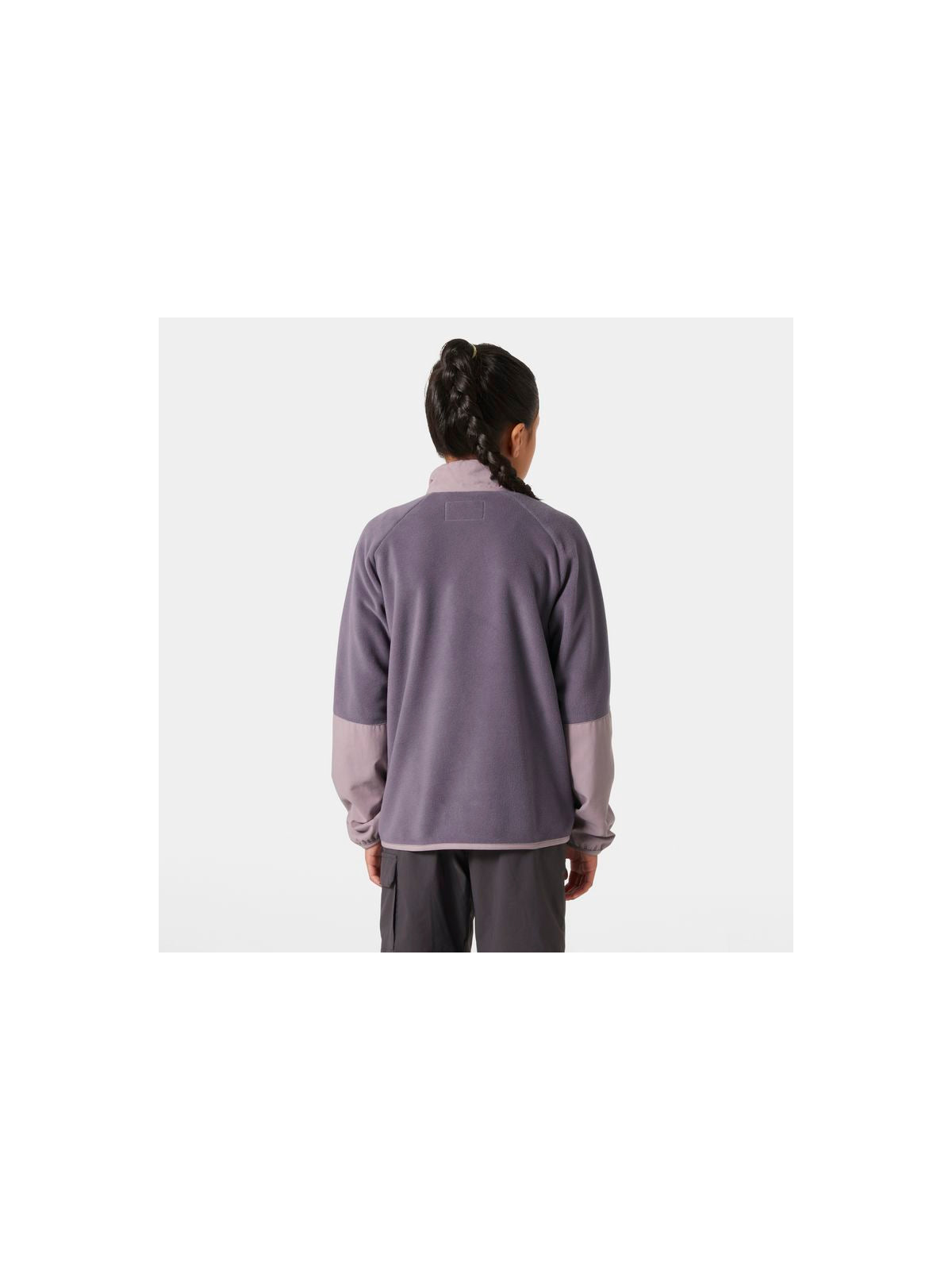 Bluza dziecięca HELLY HANSEN JR MARKA FLEECE JACK fioletowa - Adventure Sports