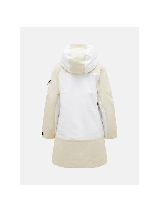 Kurtka narciarska Peak Performance W 2L Stretch Parka bezowy - Adventure Sports

