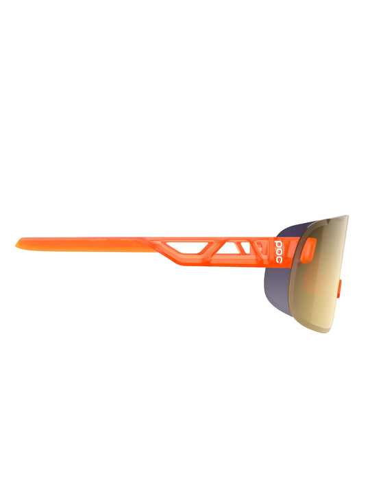 Okulary rowerowe POC Elicit+ orange - Clarity Road/Partly Sunny Gold cat 2
