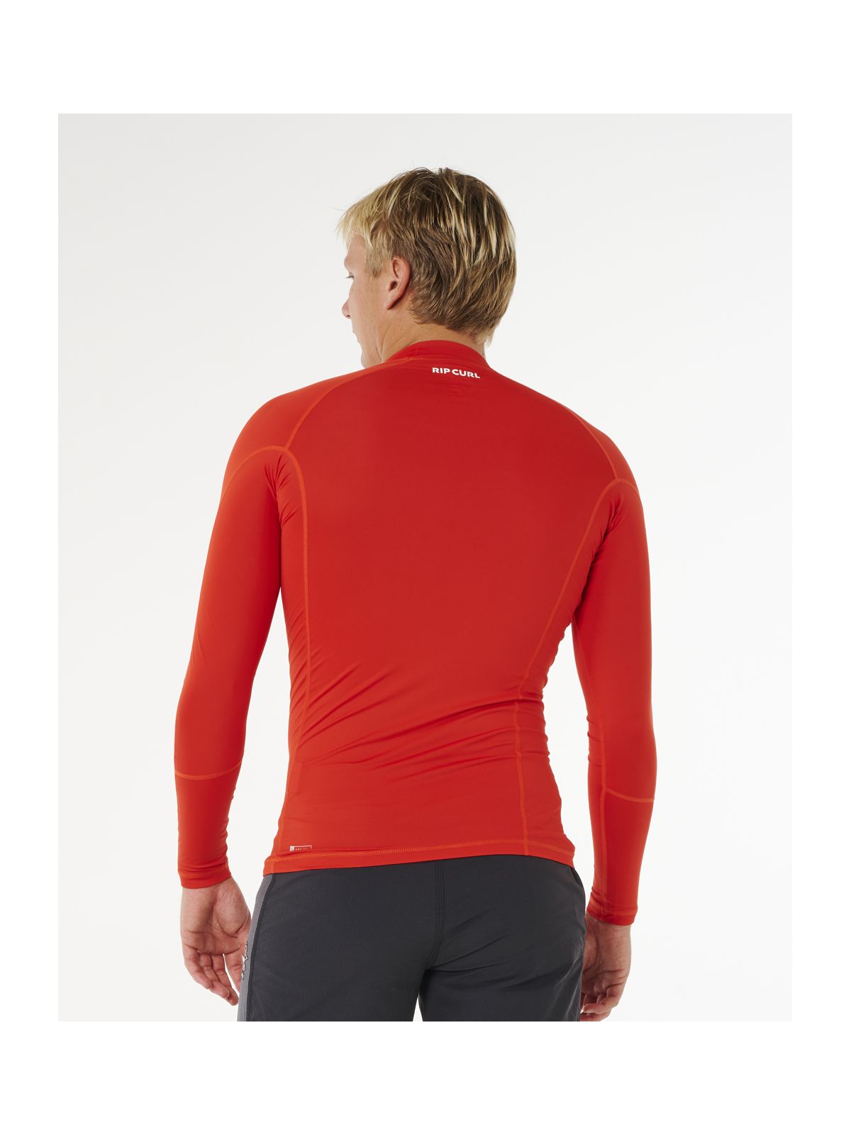 Lycra męska RIP CURL Waves Upf Perf L/S czerwona