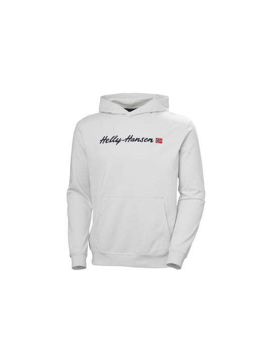Bluza sportowa męska HELLY HANSEN CORE GRAPHIC SWEAT H biała - Adventure Sports
