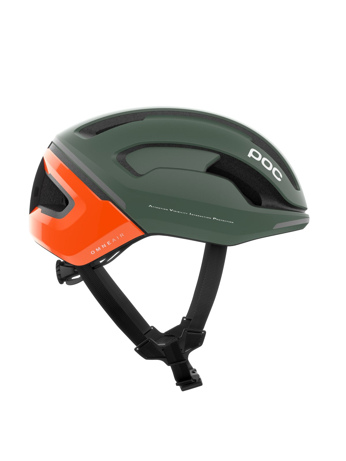 Kask rowerowy POC Omne Beacon MIPS zielono pomarańczowy - Adventure Sports