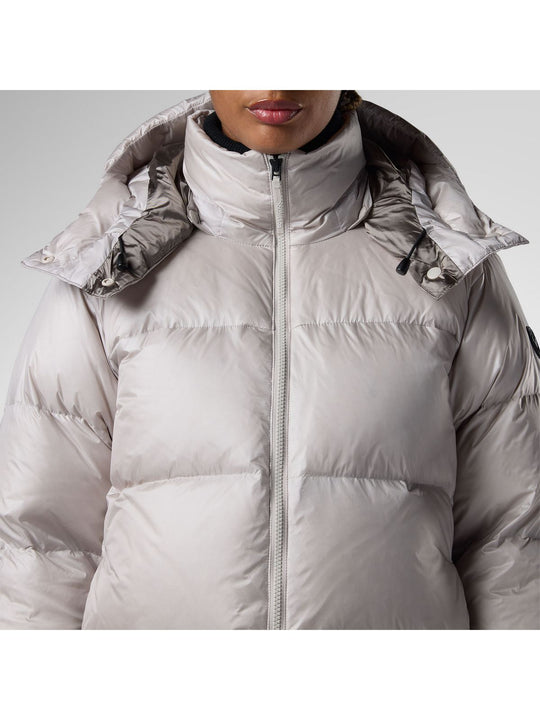 Kurtka damska ROSSIGNOL W Abel Down Hoodie Jacket szara
