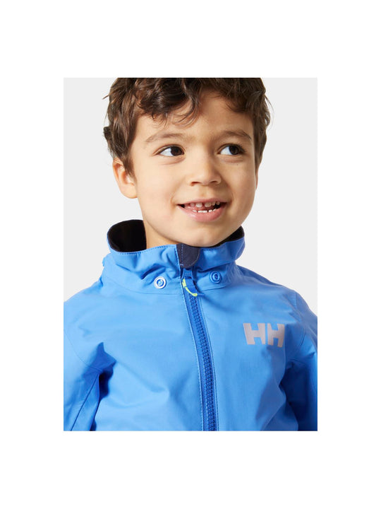 Kurtka z membraną chłopięca HELLY HANSEN K Sogn Jacket niebieski - Adventure Sports
