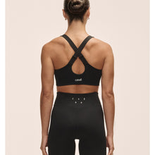 Stanik treningowy CASALL Impact Zip Sports Bra kolor czarny
