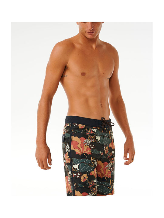 Boardshorty RIP CURL Mirage Postcards czarny - Adventure Sports
