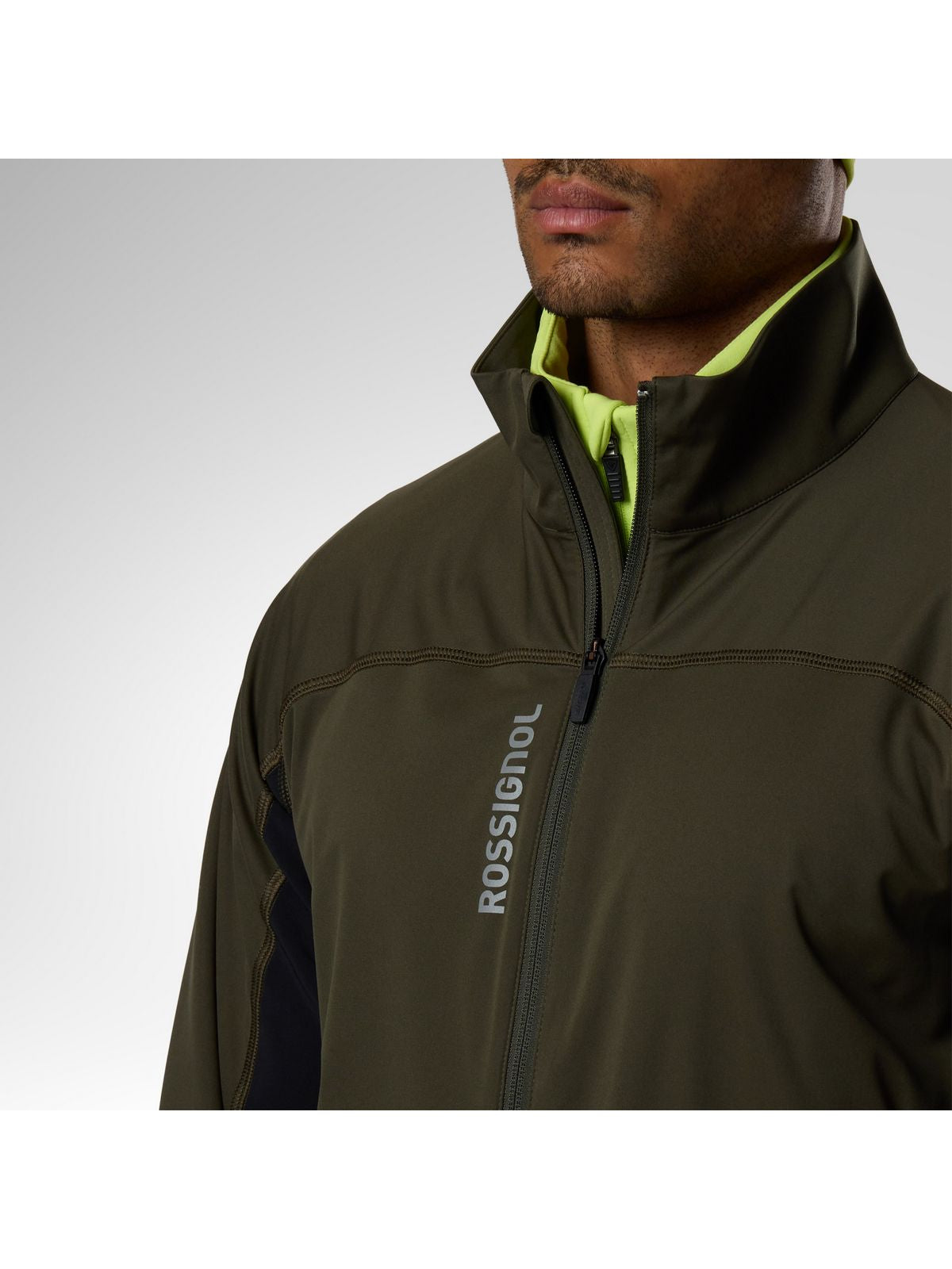 Kurtka męska ROSSIGNOL M Venon Softshell Jacket zielona