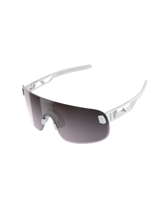 Okulary rowerowe POC ELICIT biały | Clarity Road Violet/Silver Mirror Cat 3 - TU - Adventure Sports

