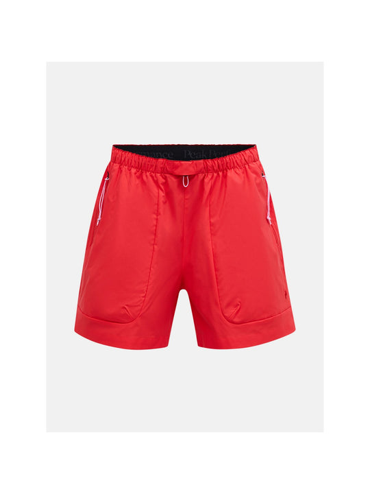 Szorty PEAK PERFORMANCE W Outdoor Cargo Shorts czerwony - Adventure Sports
