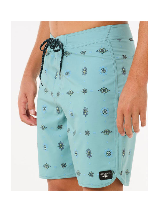 Szorty kąpielowe męskie RIP CURL Mirage Micro Diamond niebieskie
