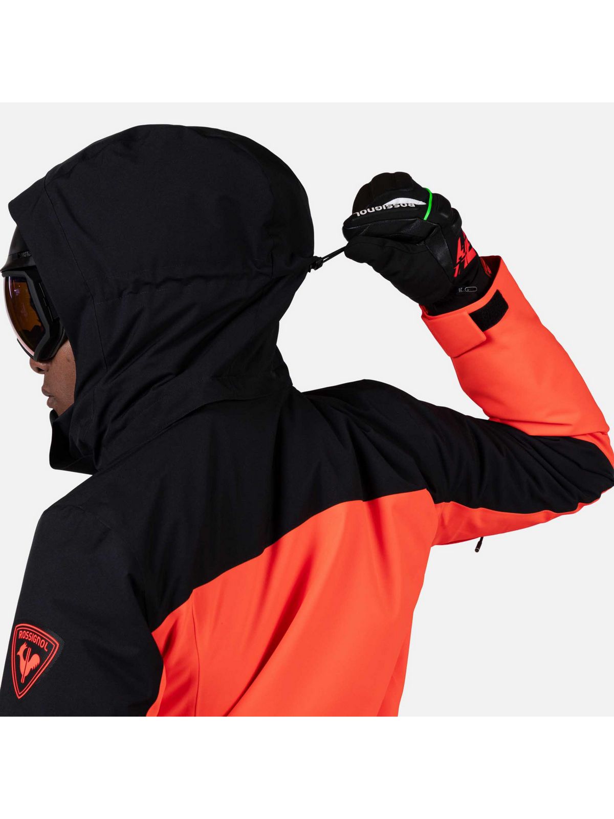 Kurtka narciarska męska ROSSIGNOL Hero Velika Insulated Jkt czerwona