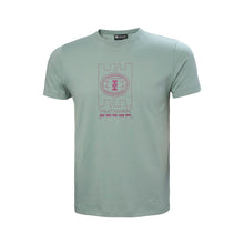 Koszulka HELLY HANSEN Core Graphic T zielony - Adventure Sports
