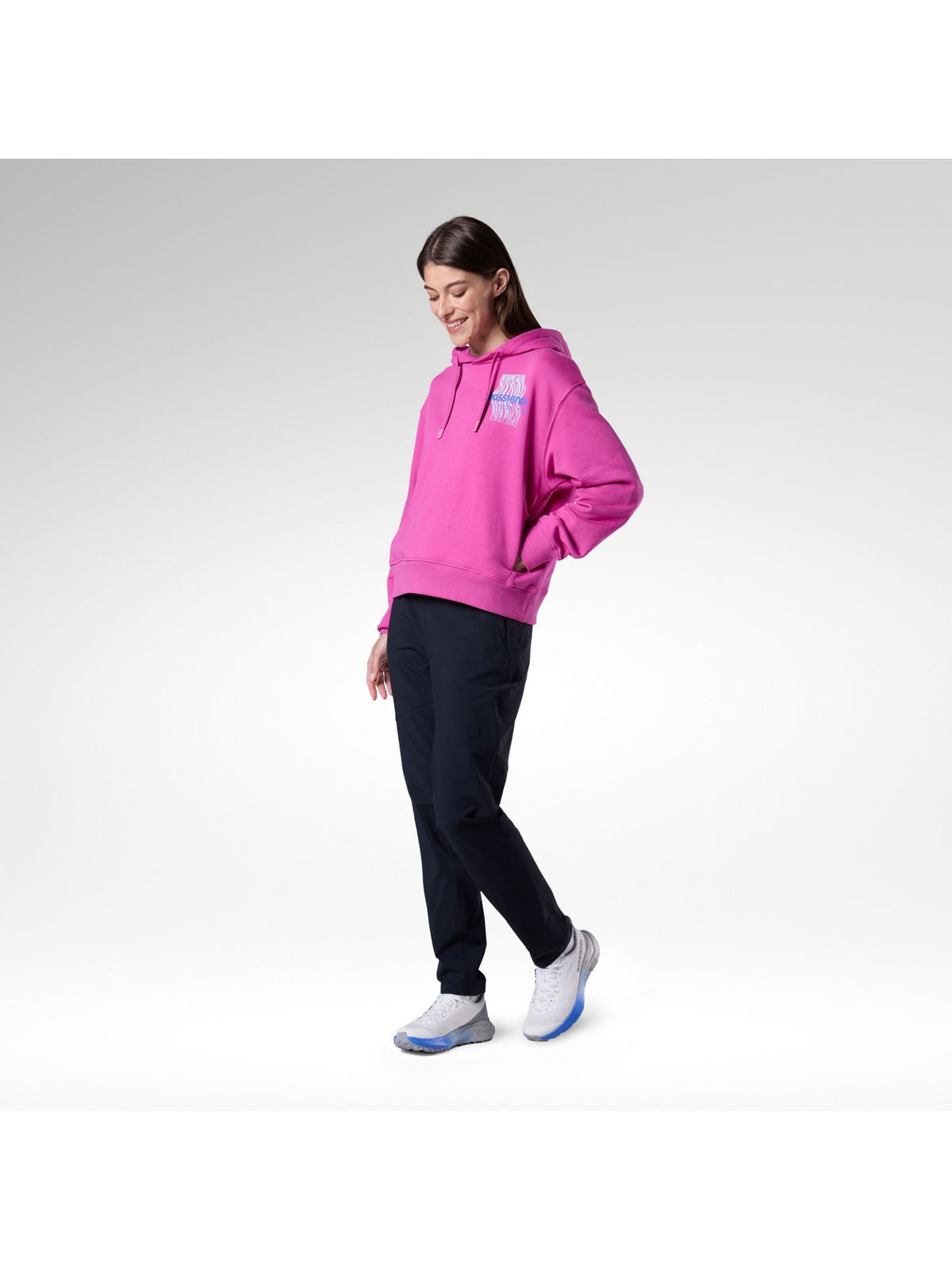Bluza damska ROSSIGNOL W Waterfall H różowa
