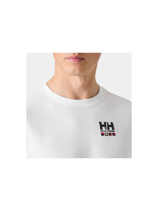 Koszulka męska HELLY HANSEN Shoreline T-Shirt 3.0 biała
