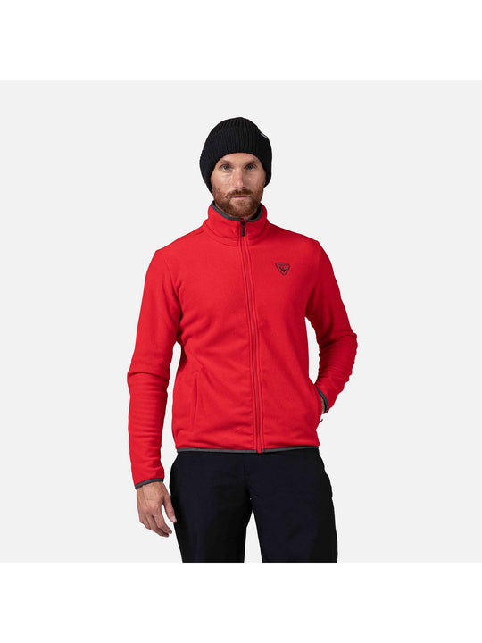 Bluza męska ROSSIGNOL Strawpile Fleece Fz czerwona
