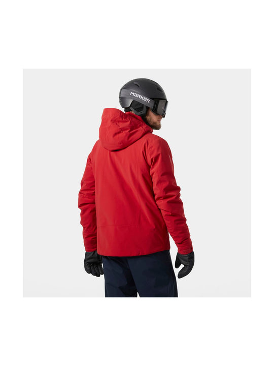 Kurtka narciarska męska HELLY HANSEN ALPHA 4.0 JACKET czerwona
