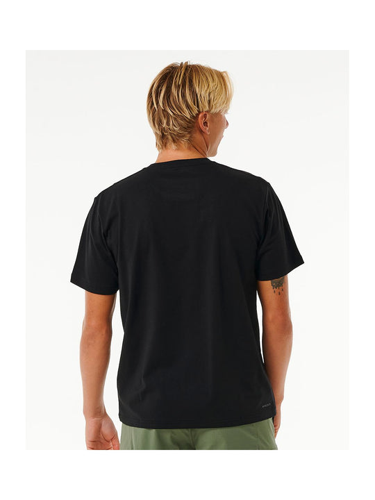 Koszulka RIP CURL Vaporcool Culture Tee czarny - Adventure Sports

