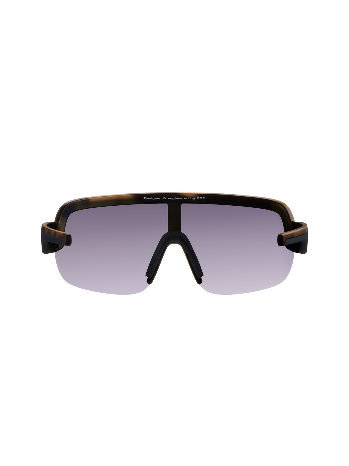Okulary rowerowe POC Aim brązowy - Clarity Road/Sunny Silver cat 3